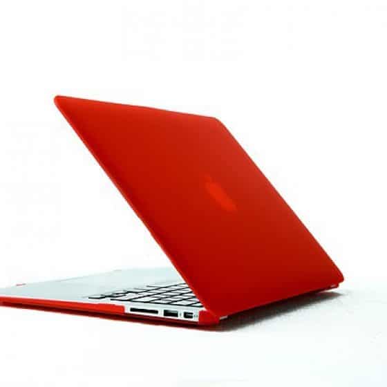 Coque de Protection Rouge Pour Macbook A1286 15″