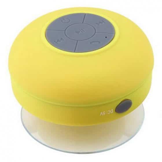 Haut Parleur Etanche Jaune
