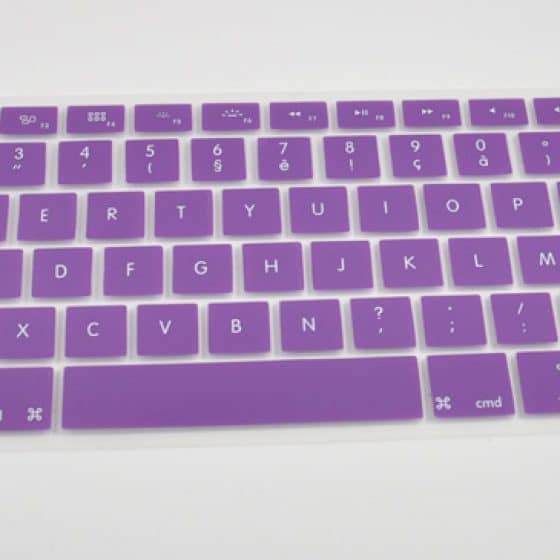Protection Clavier Macbook Air 13 Pouces Violet
