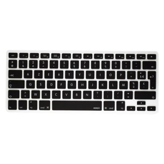 Protection Clavier Macbook Pro Unibody 13 15 17 Pouces Noir