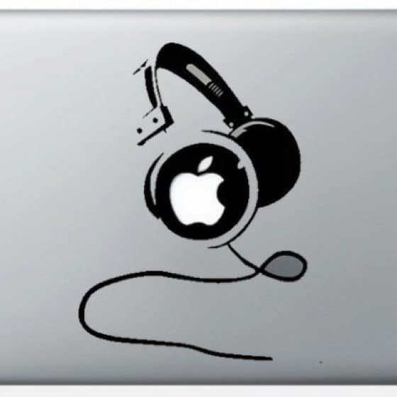 Stickers « Casque » pour Macbook 11 pouces