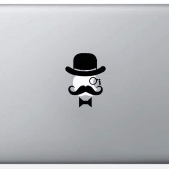 Stickers « Monocle » pour Macbook 11 pouces