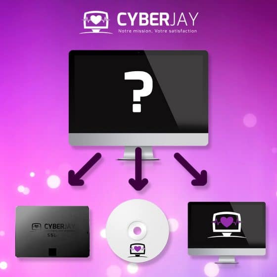 Réparation Remplacement Disque Dur Par SSD 500Go Avec Récupération de données