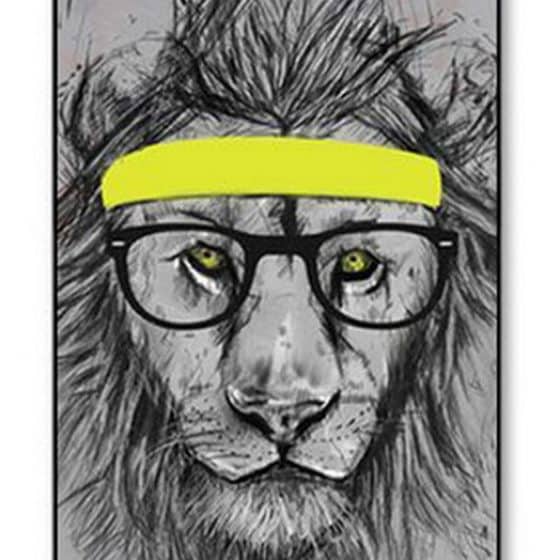 Coque Lion Hippie
