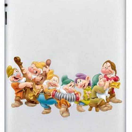 Stickers Ipad 7 Nains