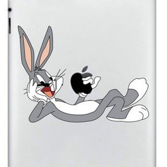 Stickers Ipad Bunny