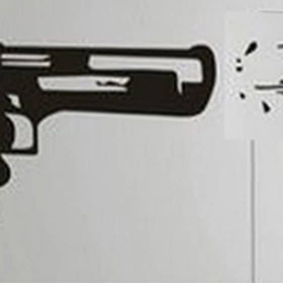 Stickers Trackpad Gun