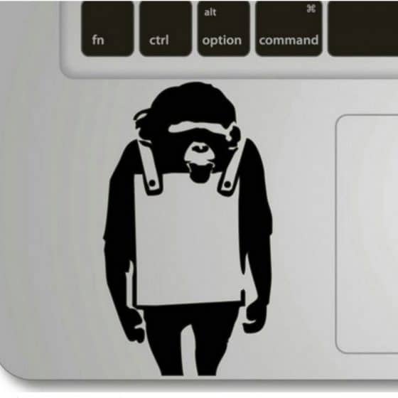 Stickers Trackpad Monkey