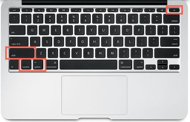 La liste des touches utilisables sur un Mac lors du démarrage