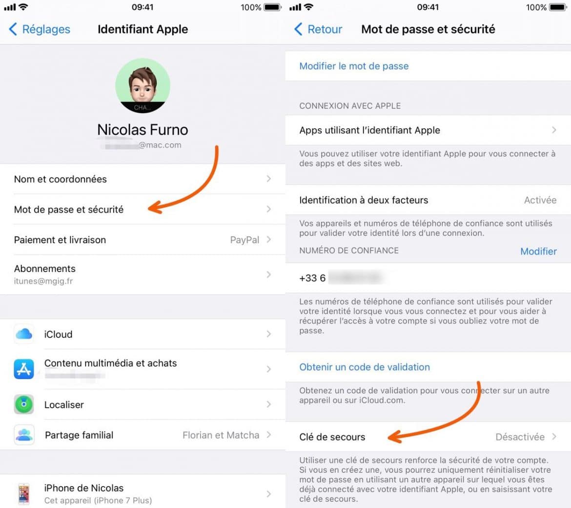 Récupération de données : tout savoir sur la clé de secours iCloud
