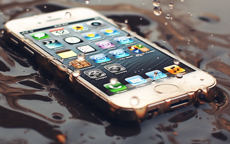 iPhone-mouille