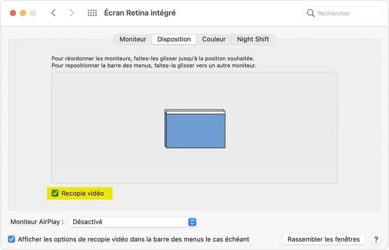 Recopie Vidéo