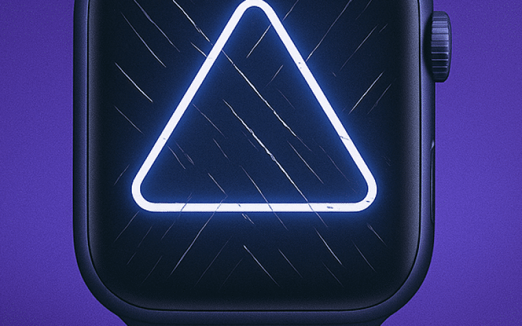 écran Apple Watch rayé