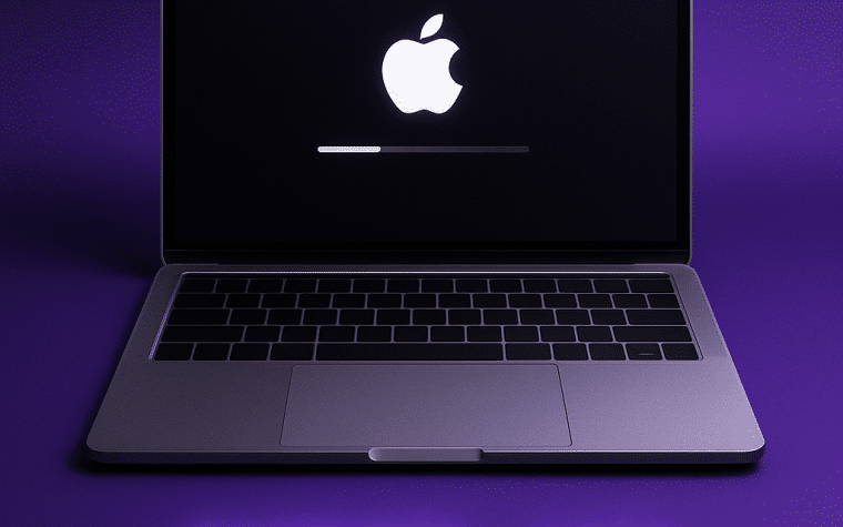 réparation MacBook bloqué sur le logo Apple