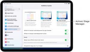 Multitâche et gestes