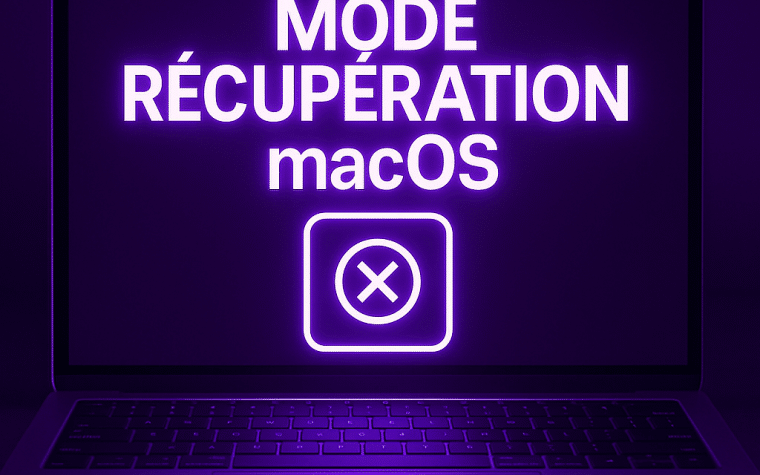mode récupération macOS