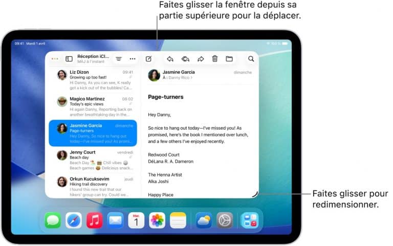redimensionner fenêtres