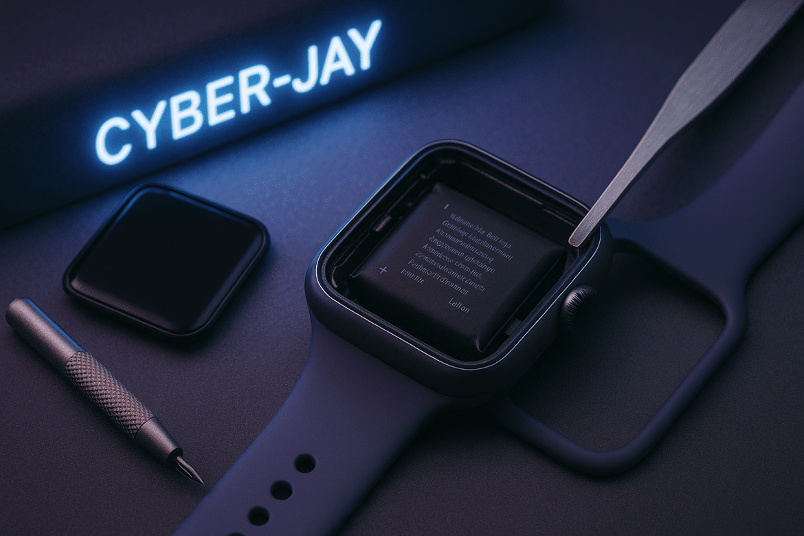 Batterie Apple Watch défaillante : symptômes, causes et réparations – Cyber-Jay Paris
