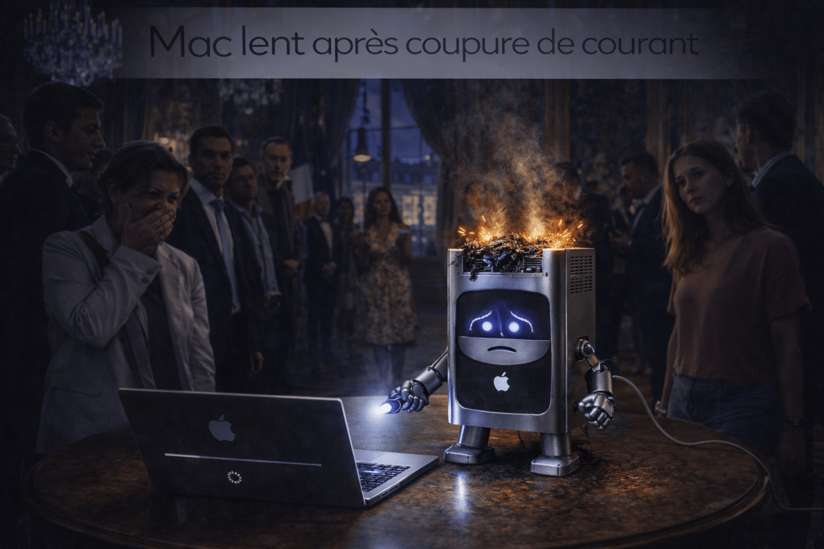 Mac lent après une coupure de courant : causes et solutions