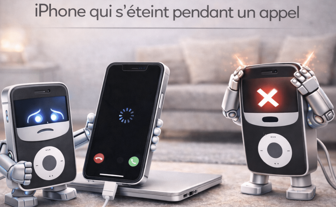 iPhone qui s’éteint pendant un appel : capteur de proximité ?