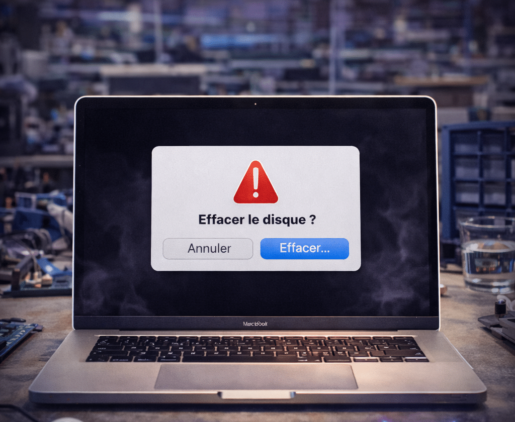 Mac demande d’effacer le disque après redémarrage : 6 vérifications avant de paniquer