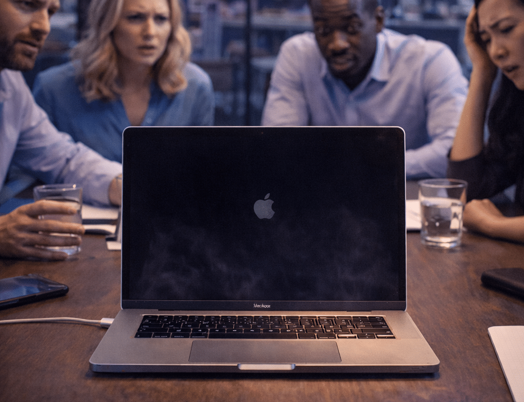 Mon MacBook s’éteint en visio sans chargeur : que faire ?