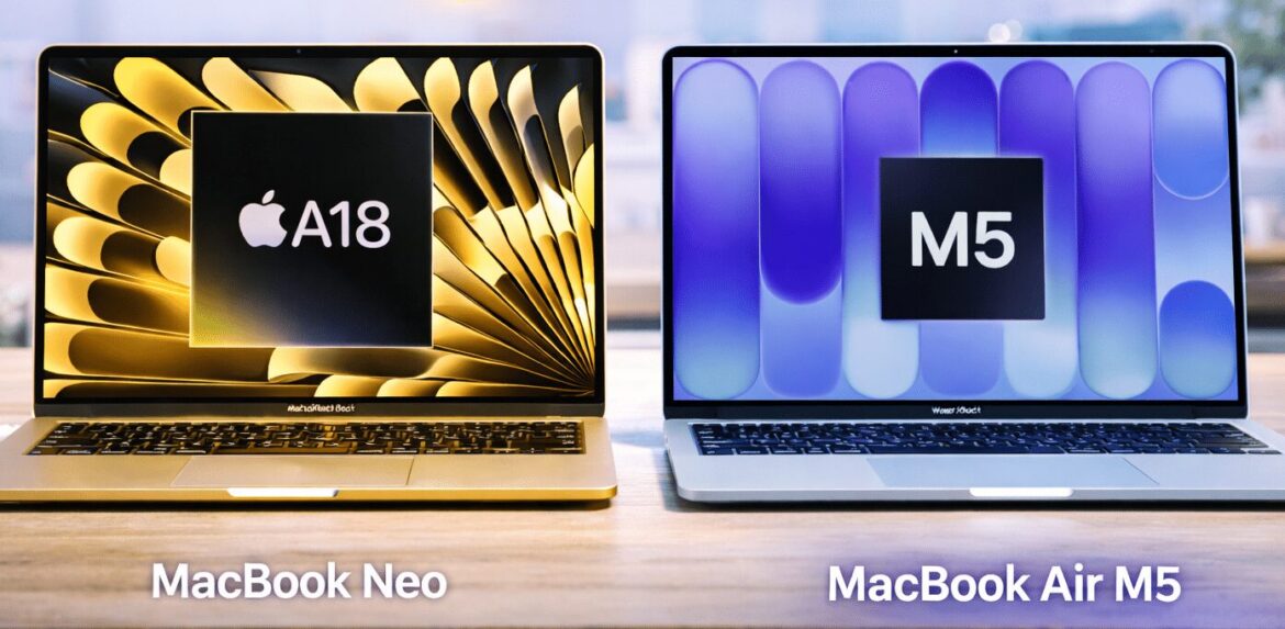 MacBook Neo ou Air M5 : lequel choisir ?