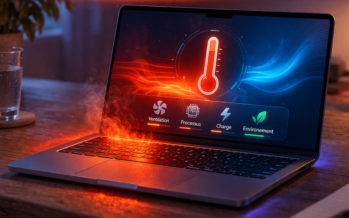MacBook qui chauffe : causes et solutions rapides