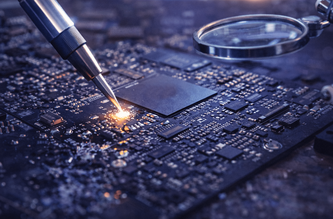 Microsoudure MacBook : réparer sans changer la carte mère