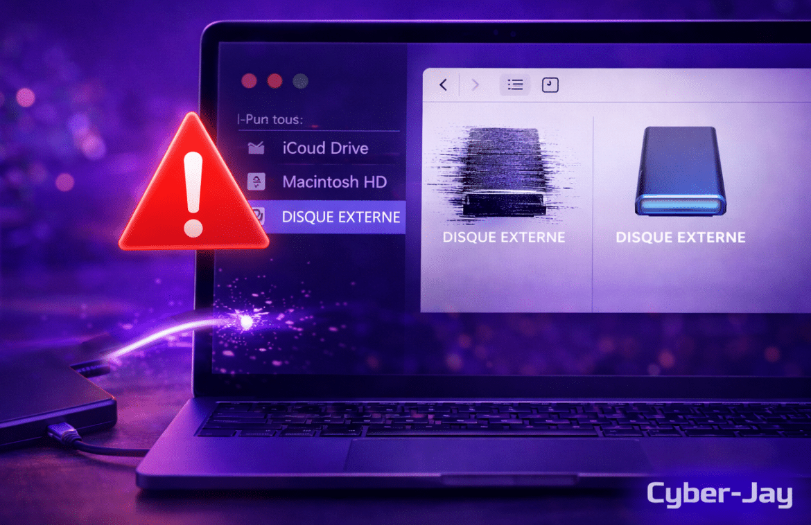 Disque dur externe non reconnu sur Mac ?