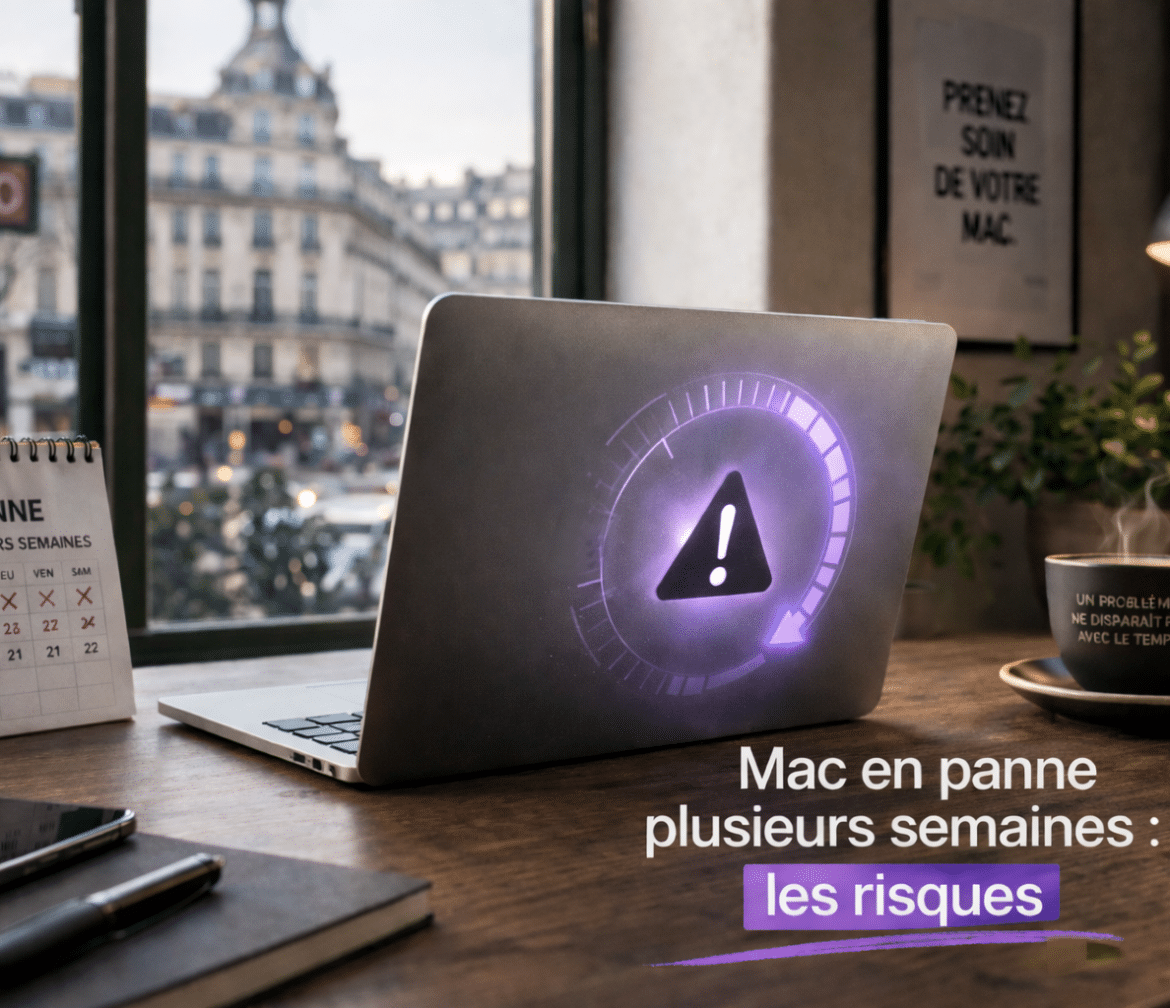 Mac en panne plusieurs semaines : les risques