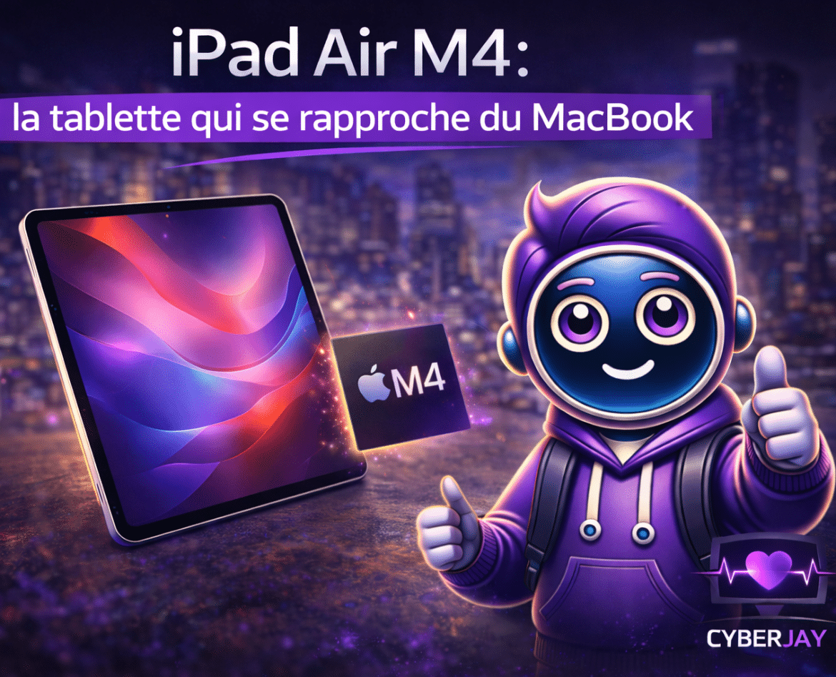 iPad Air M4 : la tablette qui se rapproche du MacBook