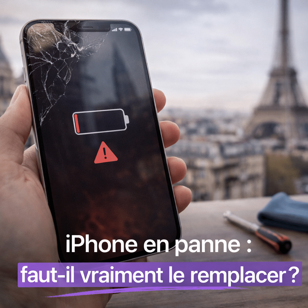 iPhone en panne : faut-il vraiment le remplacer ?