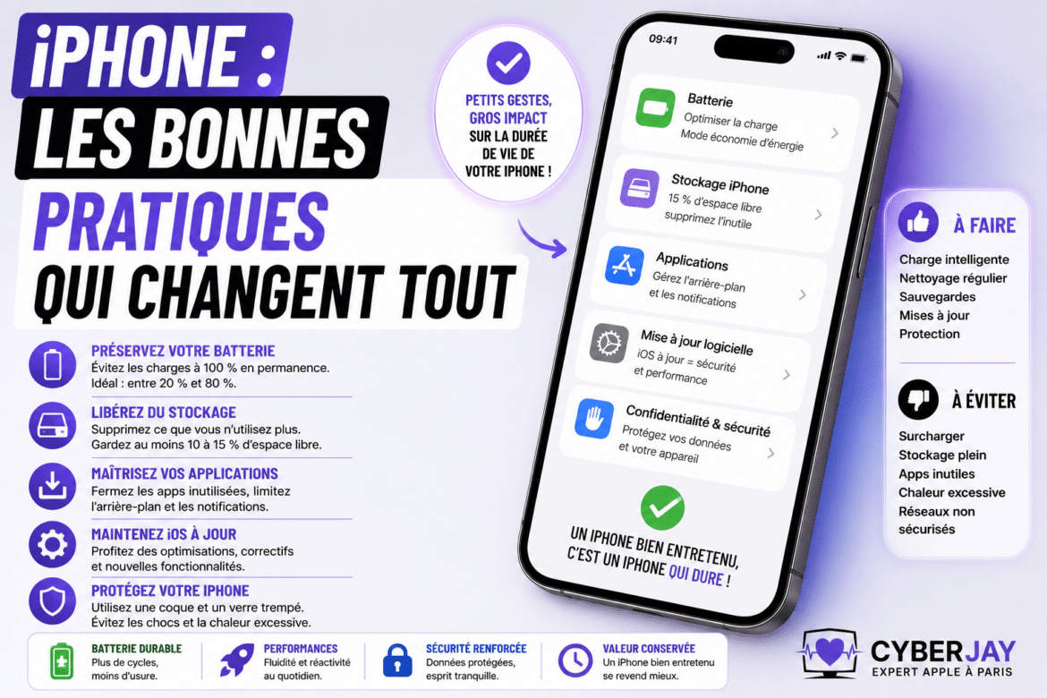 iPhone : les bonnes pratiques qui changent tout