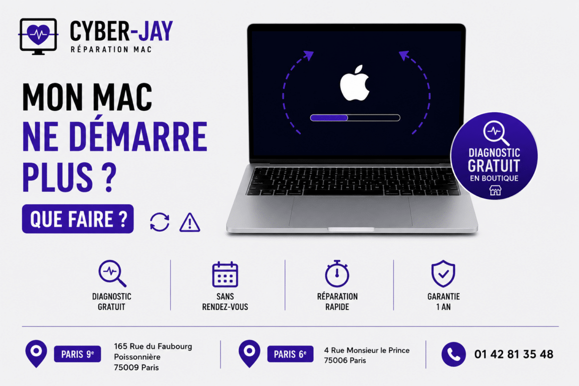 Mon Mac redémarre tout seul : que faire ?