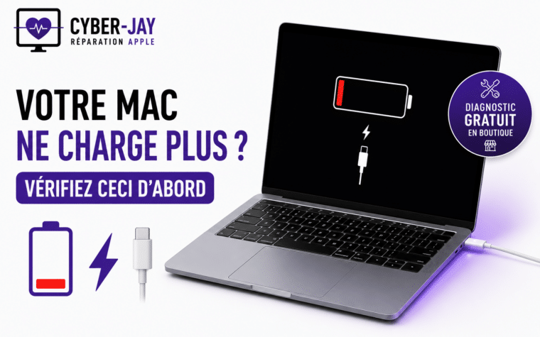 Pourquoi votre Mac ne charge plus