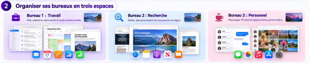 mission control organiser bureaux