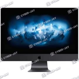 iMac Pro 27 pouces noir 2017 reconditionné, vu de face